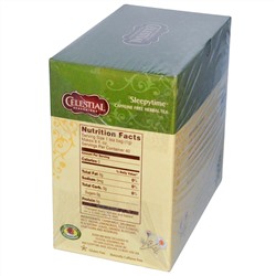 Celestial Seasonings, Травяной чай, Без кофеина, Sleepytime, 40 чайных пакетиков, 2,0 (58 г)