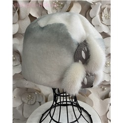 Амина кролик рекс Шапка женская флис (56-58)