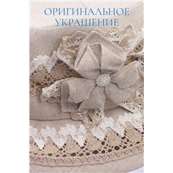 Шляпа женская льняная №GL423