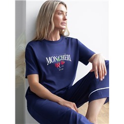 VILATTE Футболка D49.136