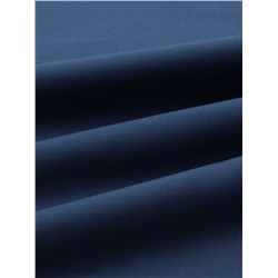 Наволочка SL Home Percale 300ТС, 50×70+3 см, синяя, перкаль, хлопок 100%