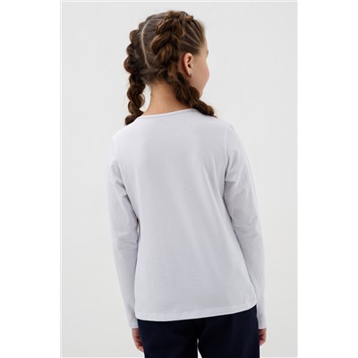 Мимоза блузка длинный рукав