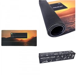 Коврик для мышки и клавиатуры 90х40 см "CYBER BIG NOTIFICATION" оранжевый LXMSPCB-NF LOREX