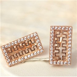 Серьги позолота H01-4103