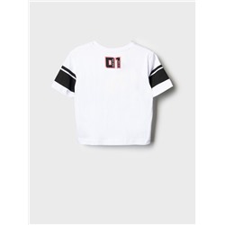 Фуфайка трикотажная для девочек (футболка)