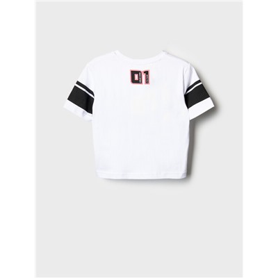 Фуфайка трикотажная для девочек (футболка)