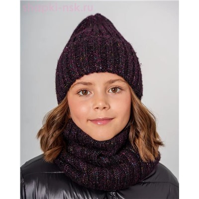 Q 200 D 200 Комплект флис (колпак+снуд) (52-54)