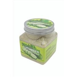 С0007 СКРАБ ДЛЯ ТЕЛА WOKALI SHERBET BODY SCRUBCUCUMBER (ОГУРЕЦ) (350МЛ)