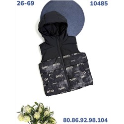 Жилет 10485 чёрный