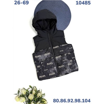 Жилет 10485 чёрный