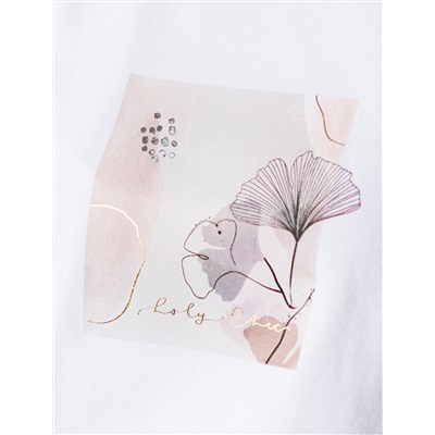 Лонгслив из премиального хлопка с эластаном