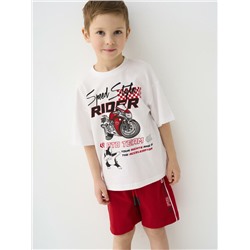 Комплект трикотажный для мальчиков: фуфайка (футболка), шорты