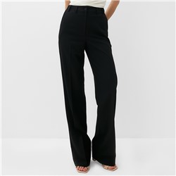 Брюки женские прямые MINAKU: Classic, чёрные, размер 50