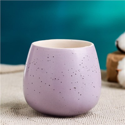 Горшок для цветов «Нежность», керамический, 0.35 л, МИКС