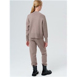 Комплект трикотажный для девочек: джемпер, брюки