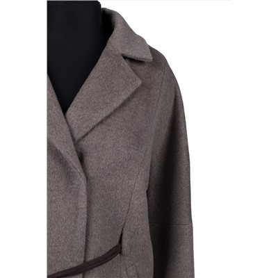 01-11657 Пальто женское демисезонное (пояс)