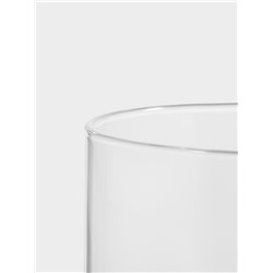 Кружка Magistro «Боттом», 450 мл, 9.5×8 см штабелируемая, боросиликатное стекло, прозрачная