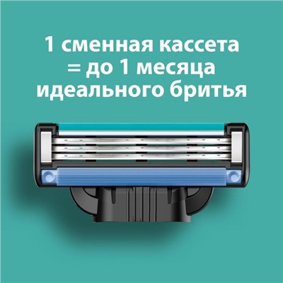 Сменные кассеты Gillette Mach3, 3 лезвия, 8 шт.