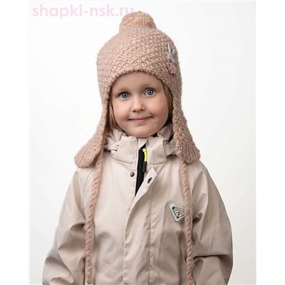 12615/2 MGU Ушанка для девочки флис (48-52)