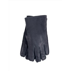 Перчатки мужские из натуральной кожи цвет черный