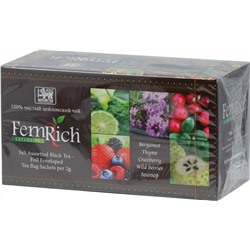 FemRich. Assorted Black Tea карт.пачка, 25 пак.
