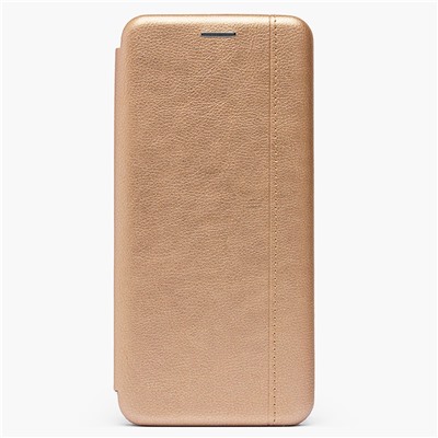 Чехол-книжка - BC002 для "Samsung SM-M325 Galaxy M32 Global" (gold) откр.вбок
