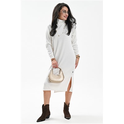 Платье теплое в рубчик