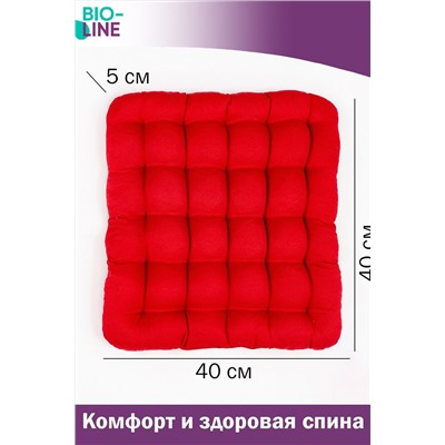 Подушка для мебели Bio-Line с гречневой лузгой PSG25 НАТАЛИ, 879652
