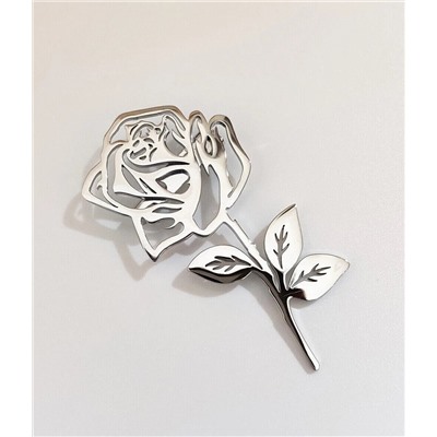Брошь Роза