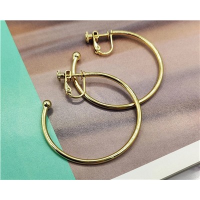 Серьги-клипсы Кольца