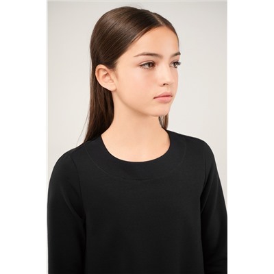 Платье из футера для девочки Happyfox