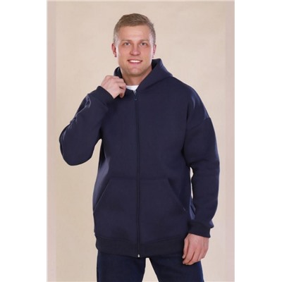 Толстовка 889 с начёсом Zipper (Серый)