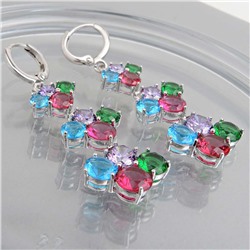 Акц -12% XUPING Серьги с замком кольцо арт. XG10 0856 (id 193598)