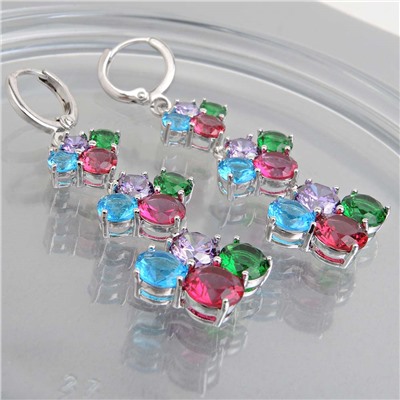 Акц -12% XUPING Серьги с замком кольцо арт. XG10 0856 (id 193598)