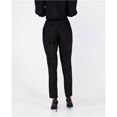 Брюки чиносы женские MINAKU: Green trend, чёрные, размер 44