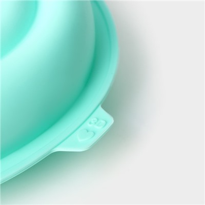 Форма для муссовых десертов и выпечки Доляна «Сердце», силикон, 22×20×7 см, МИКС