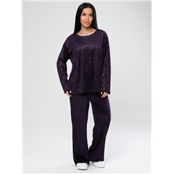 Чарлот-Жаккард - костюм сливовый