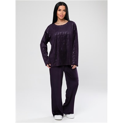 Чарлот-Жаккард - костюм сливовый