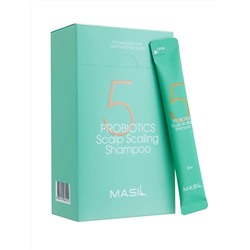 MASIL - ШАМПУНЬ ДЛЯ ВОЛОС И КОЖИ ГОЛОВЫ ГЛУБОКООЧИЩАЮЩИЙ 5 PROBIOTICS SCALP SCALING SHAMPOO, 8 ML * 20 ШТ.