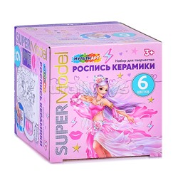 Кружка для росписи "Super Model" (краски, кисточка)