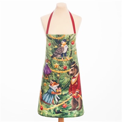 Фартук новогодний «Этель» Noble Christmas 60×70 см, 100% хлопок, саржа 190 г/м²