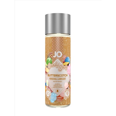 Смазка на водной основе Candy Shop Butterscotch с ароматом ирисок - 60 мл.