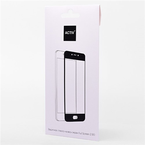 Защитное стекло Full Screen Activ Clean Line 3D для "Huawei Honor 7A/Honor 7A Prime/Honor 7S/Y5 2018/Y5 Lite/Y5 Prime 2018" (black) Цвет черный