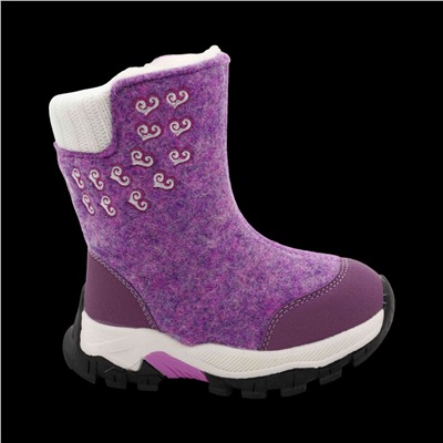 Валенки ХV1118-2-3A фиолетовые