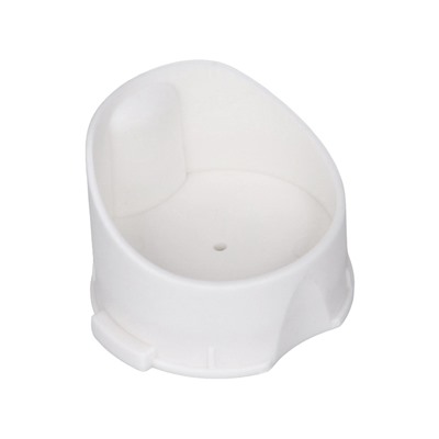 УЦЕНКА Бутылка для воды, 800 мл, 22×10.5 см, с ситом, белая