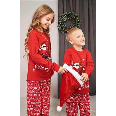 Детская новогодняя пижама Happyfox