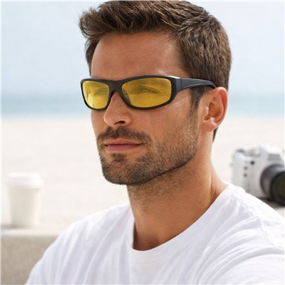 Очки для водителя поляризационные , антиблик, антифары, арт.007.380