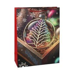 Пакет подарочный 31х40х12 / 102-1L /уп 12/360/ микс Новый год