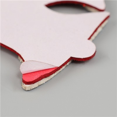 Новогоднее украшение «Колокольчики», на клеевой основе