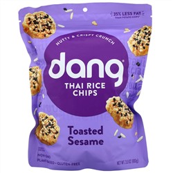 Dang, Thai Rice Chips, Toasted Sesame,  3.5 oz (100 g)